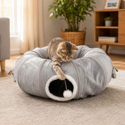 Juguete gato tunel R110