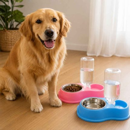 Plato doble c botella + bowl CE-213-2