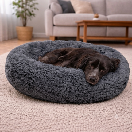 Cama pelos redonda 90cm UK