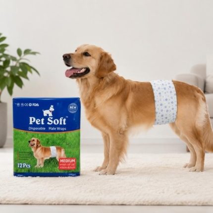 Panales mascota PET SOFT 12pcs M