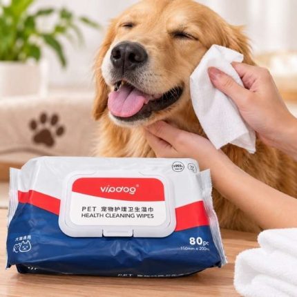Toalla humeda VIPDOG 80 pcs R165